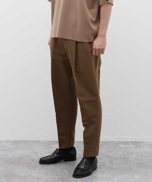 colon / コロン】CPT-16 LC TWILL 2Pleated PT（スラックス）｜EDIFICE