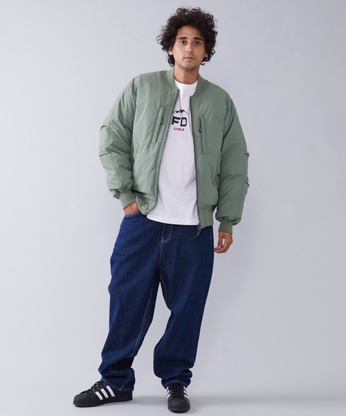 FIRST DOWN（ファーストダウン）の「リバーシブルダウン MA-1 ディ