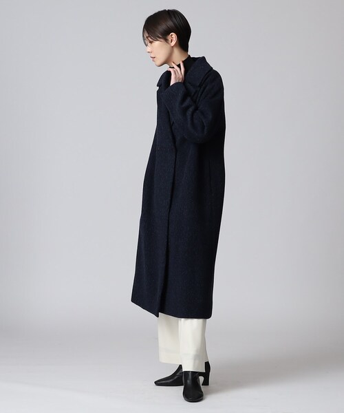 INDIVI（インディヴィ）の「◇【日本製/メランジ】ウールアルパカ混