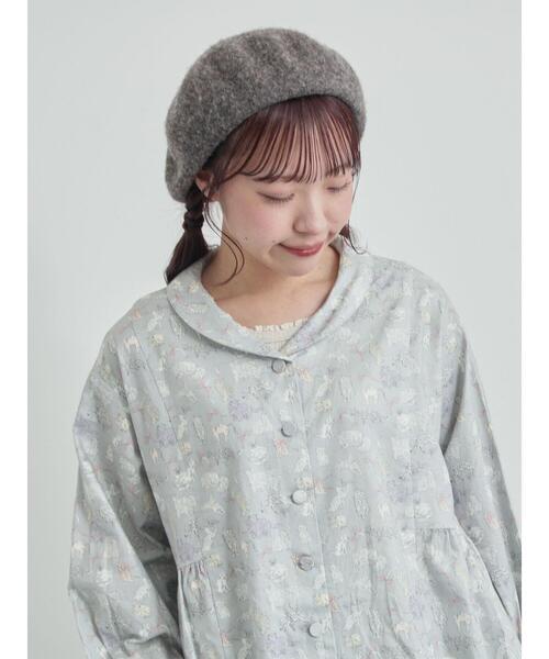 LIBERTY】Koh & Eito柄ビエラワンピース（ワンピース）｜TSUHARU by