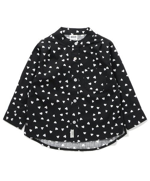 セール】【リンク/ジュニア対応】ノーカラーシャツ（シャツ/ブラウス