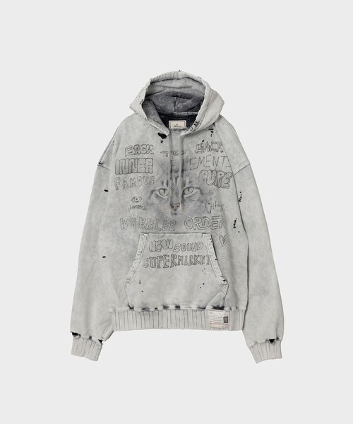 MIHARAYASUHIRO/ミハラヤスヒロ】BLEACHED HOODIE（パーカー）｜Maison