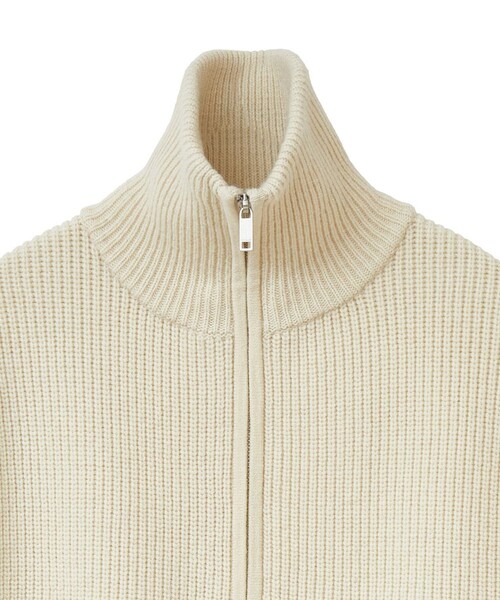 CLANE（クラネ）の「【CLANE(クラネ)】ZIP COLLAR KNIT VEST/ジップ