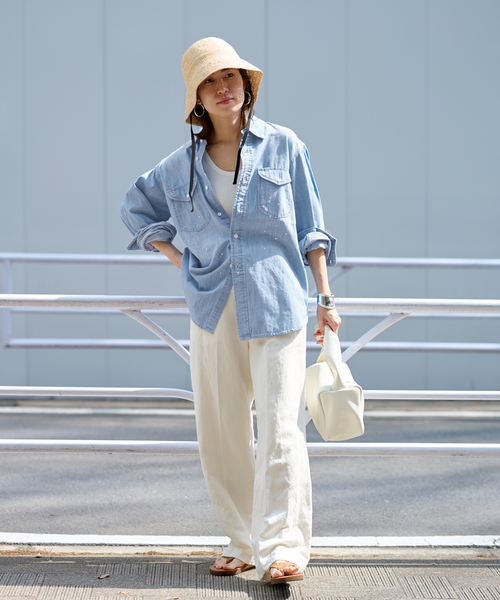 FRAMeWORK（フレームワーク）の「【LEE/リー】別注VINTAGEライクデニム