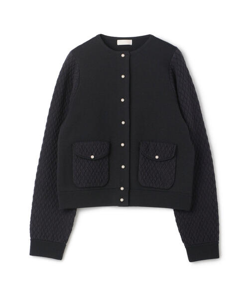 BALLSEY（ボールジィ）の「ウールコットンパールコンビ クルーネック