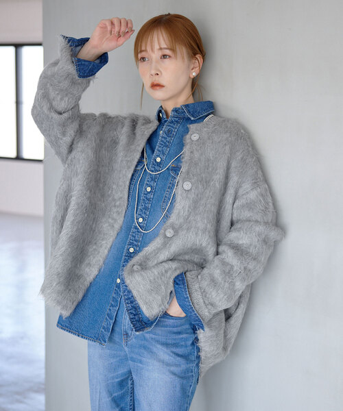 SLOBE IENA（スローブイエナ）の「《追加2》LE DENIM BDUシャツ