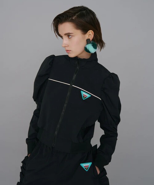 NON TOKYO/ノントーキョー】PUFFSLEEVE NYLON BLOUSON/パフスリーブ