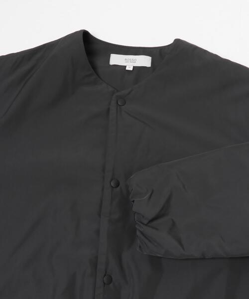 セール】『XLサイズあり』NOUVELLE中綿ノーカラーブルゾン（ブルゾン