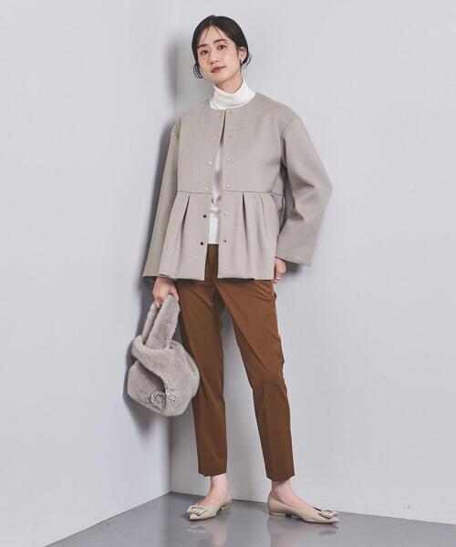 UNITED ARROWS（ユナイテッドアローズ）の「ペプラム ショート コート