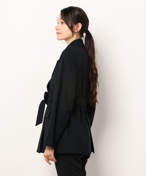 CLANE（クラネ）の「2WAY BELT TAILORED JACKET（テーラードジャケット