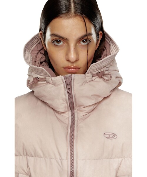 DIESEL（ディーゼル）の「レディース ダウンベスト フーディー（ダウン