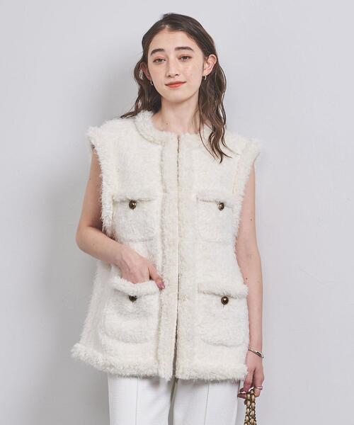 UNITED ARROWS（ユナイテッドアローズ）の「シャギー ツイード ベスト