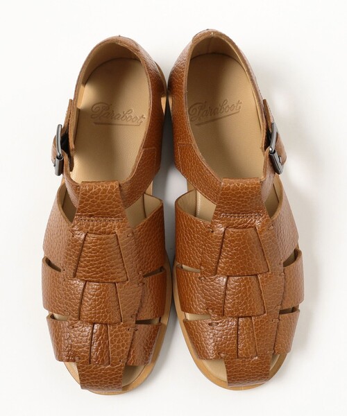 Paraboot / PACIFIC グレインレザー グルカサンダル（サンダル
