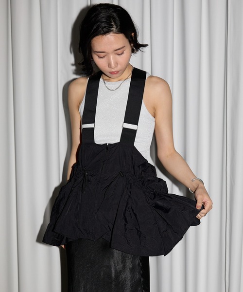 leimn（レイムン）の「ドロストサスペンダートップス（ベスト）」 - WEAR