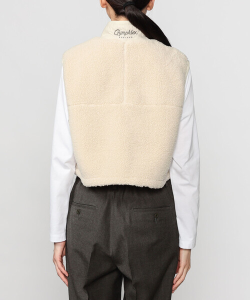 Gymphlex | ライトボア ショートベスト WOMEN（その他アウター