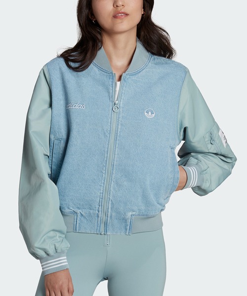 adidas（アディダス）の「カレッジ デニムジャケット / アディダス