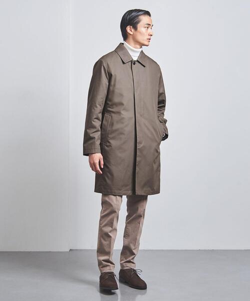 UNITED ARROWS ウール ステンカラーコート 中綿ベスト取り外し可能