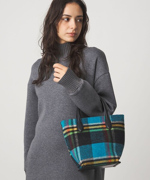 セール】2WAY クロスチェック トートバッグ（トートバッグ）｜green