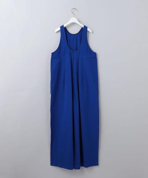 6（ロク）の「＜6(ROKU)＞COTTON GATHER ALL IN ONE/オールインワン