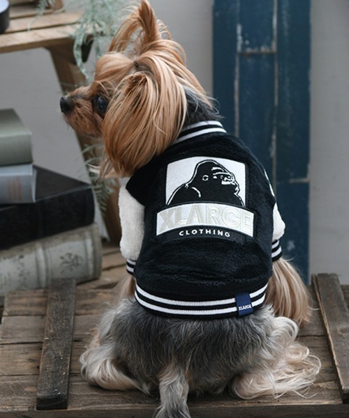 90's XLARGE ワークジャケット USA製 犬ロゴ 黒 ブラック L 90's