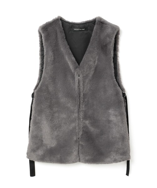mizuiroind（ミズイロインド）の「mizuiro ind エコファージレ（ベスト