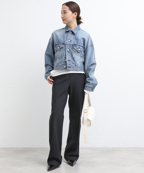 Deuxieme Classe（ドゥーズィエムクラス）の「クロップド デニム