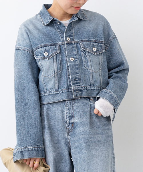 Deuxieme Classe（ドゥーズィエムクラス）の「クロップド デニム