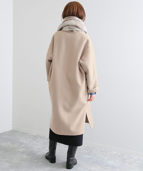 SLOBE IENA（スローブイエナ）の「HAMILTONダブルフェイスウールロング