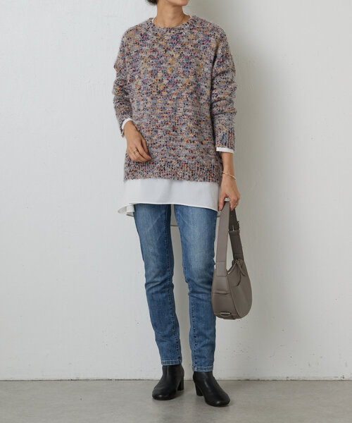 BEARDSLEY（ビアズリー）の「カラーネップニット（ニット/セーター