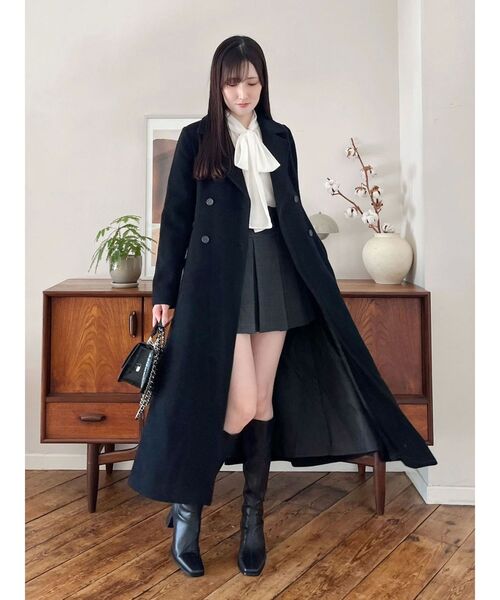 セール】フィットアンドフレアコート（その他アウター）｜MERCURYDUO