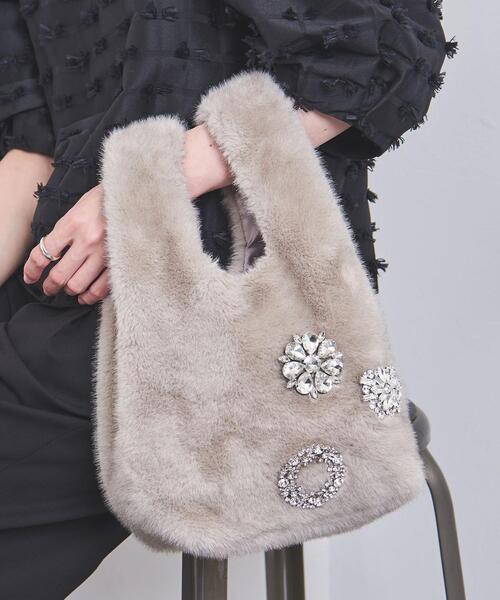 UNITED ARROWS（ユナイテッドアローズ）の「ビジュー フェイクファー