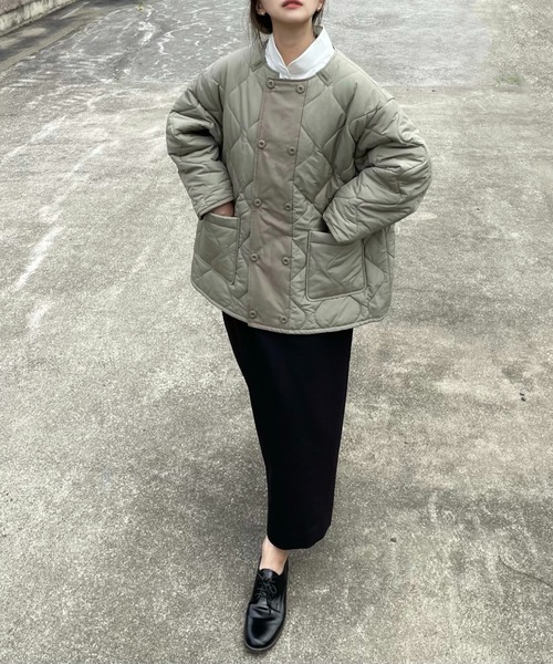 ReNorm × YUKI M65コート×中綿ブルゾンセット カーキ米軍 M