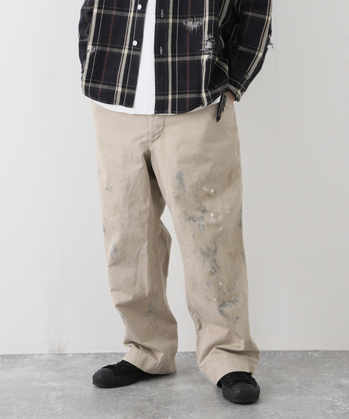 セール】【BOWWOW / バウワウ】40s U.S.ARMY CHINO TROUSERS DUSTY