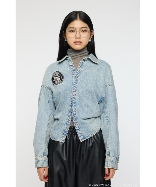 AVIREX DENIM SHIRT ジャケット（デニムジャケット）｜MOUSSY