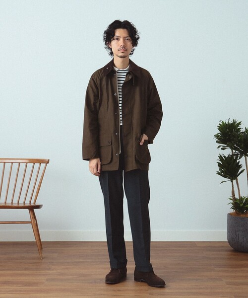 Barbour（バブアー）の「Barbour × BEAMS F / 別注 BEDALE CLASSIC FIT