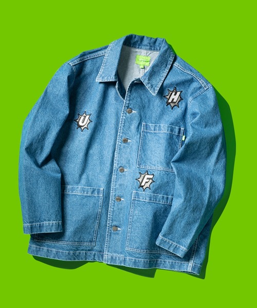 HUF（ハフ）の「INFINITY JEWEL DENIM COVERALL / HUF カバーオール