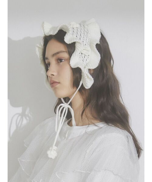 merry jenny（メリージェニー）の「おはなニットヘッドドレス