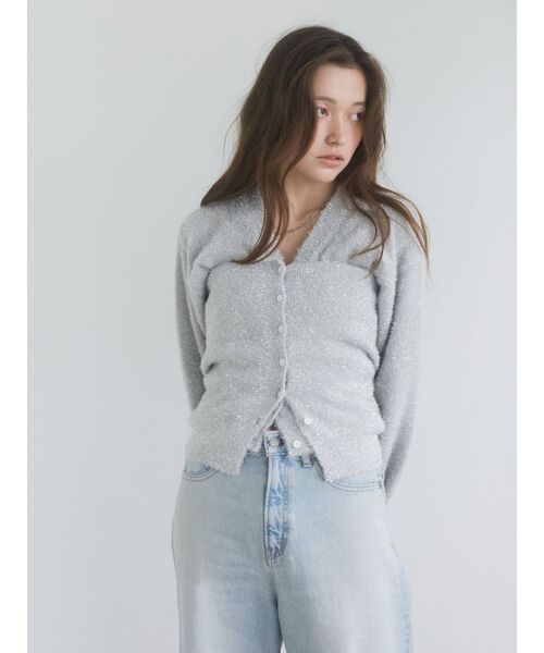 セール】ラメニットアンサンブル（ニット/セーター）｜Ungrid（アン