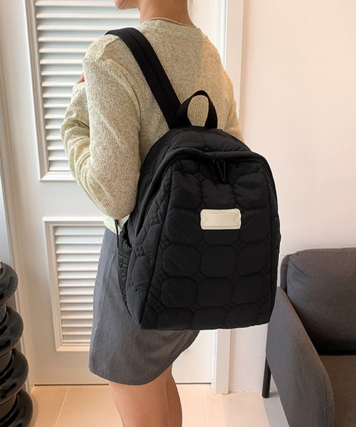 セール】キルティングリュック レディース 韓国風（バックパック
