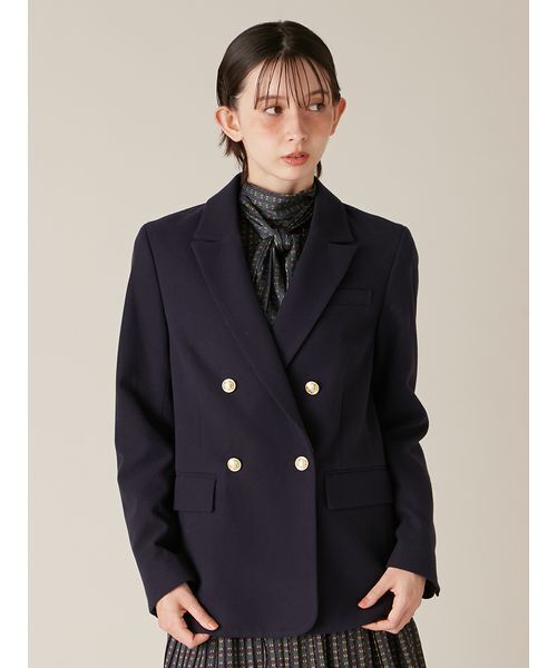 セール】ダブルブレストウールジャケット（ブルゾン）｜LILY BROWN