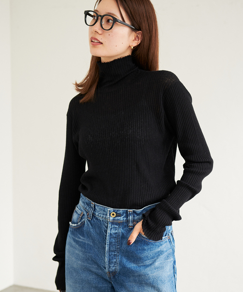 セール】ダメージタートル（ニット/セーター）｜FRAMeWORK（フレーム