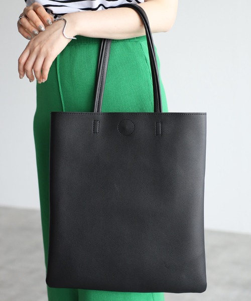 ポートジュール】 【レザー】縦型 トートバッグ A4対応（トートバッグ