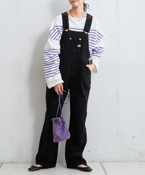 Lee（リー）の「【Lee/リー】別注ローバックオーバーオール