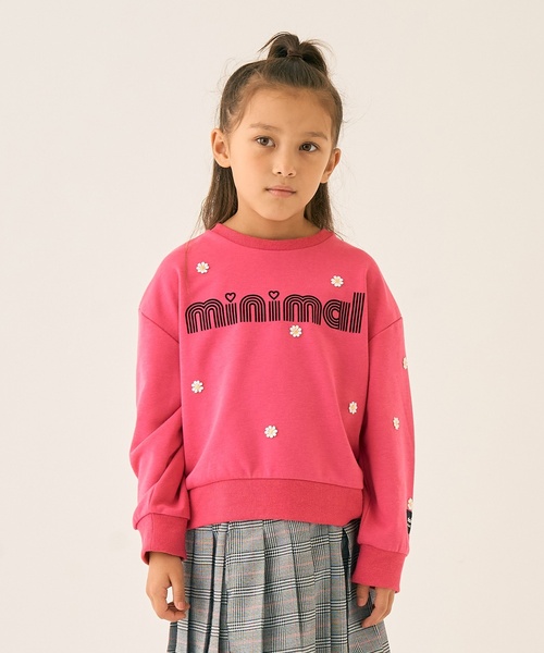 セール】刺しゅうアソートプルオーバー（スウェット）｜minimal