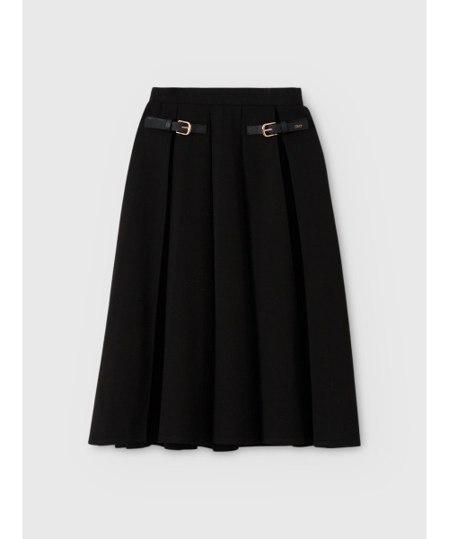 セール】ベルトディテールプリーツスカート（スカート）｜EIMY ISTOIRE