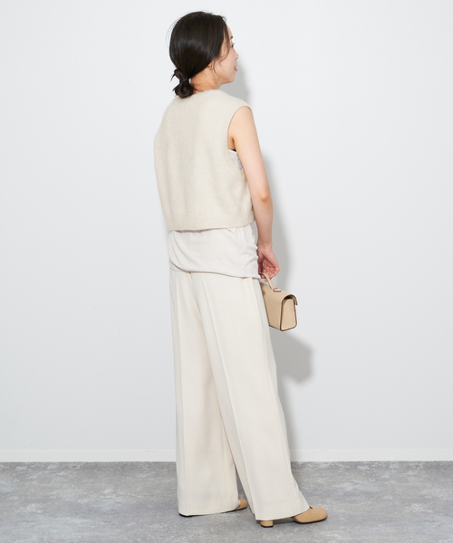 plage（プラージュ）の「Cashmere Mix Fur ベスト（ベスト）」 - WEAR