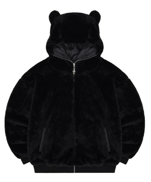 OY/オーワイ』PATCH ODOLLY FUR HOODIE JACKET/オードリーファー