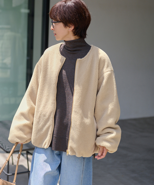 WEB限定》リバーシブルボアブルゾン（ブルゾン）｜JOURNAL STANDARD