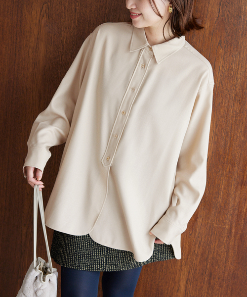 IENA（イエナ）の「ウールシャンブレーシャツ（シャツ/ブラウス）」 - WEAR