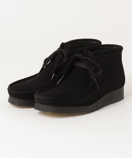 CLARKS クラークス W Wallabee Boot. ワラビーブーツ 26155521 Black